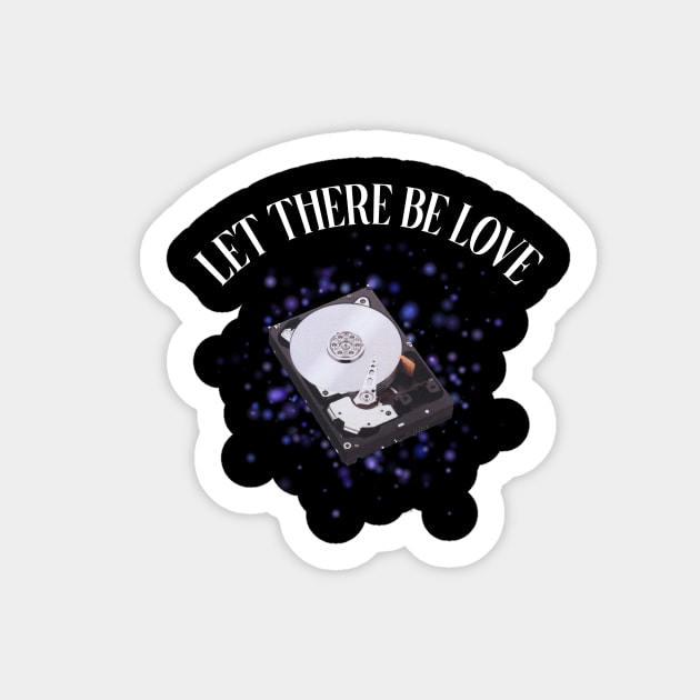 let there be love Sticker by zicococ